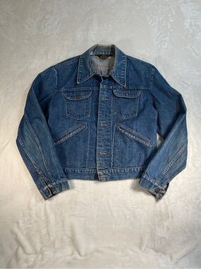 Vintage Maverick Classic Blue Denim Jacket - Men